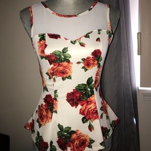 Love Culture floral top